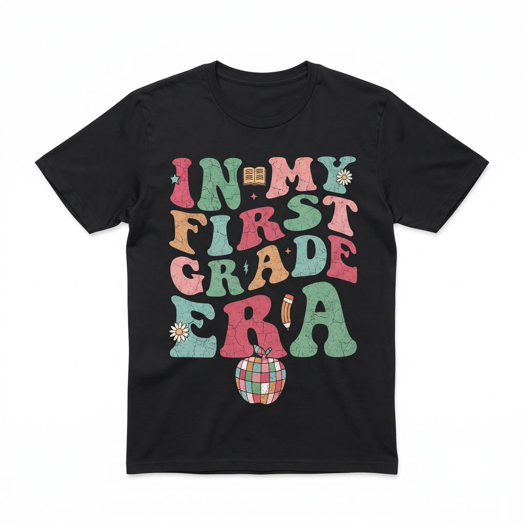 First Grade Teacher Back to School Retro Classroom Apparel Unisex TShirt