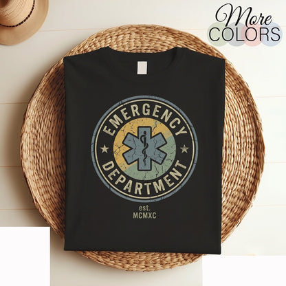 Emergency Department ER Nurse Healthcare Paramedic Medical Graphic Gift Apparel Unisex TShirt