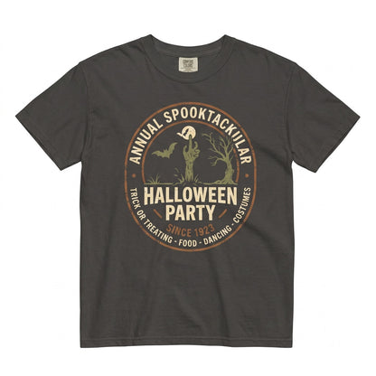 You Are Invited To A Halloween Party Gift Trick Or Treating Spooky Season Autumn Graphic Apparel Unisex TShirt