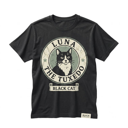 Customized Dog Vintage Photo Graphic Cat Lover Mom Dad Owner Gift Unisex TShirt