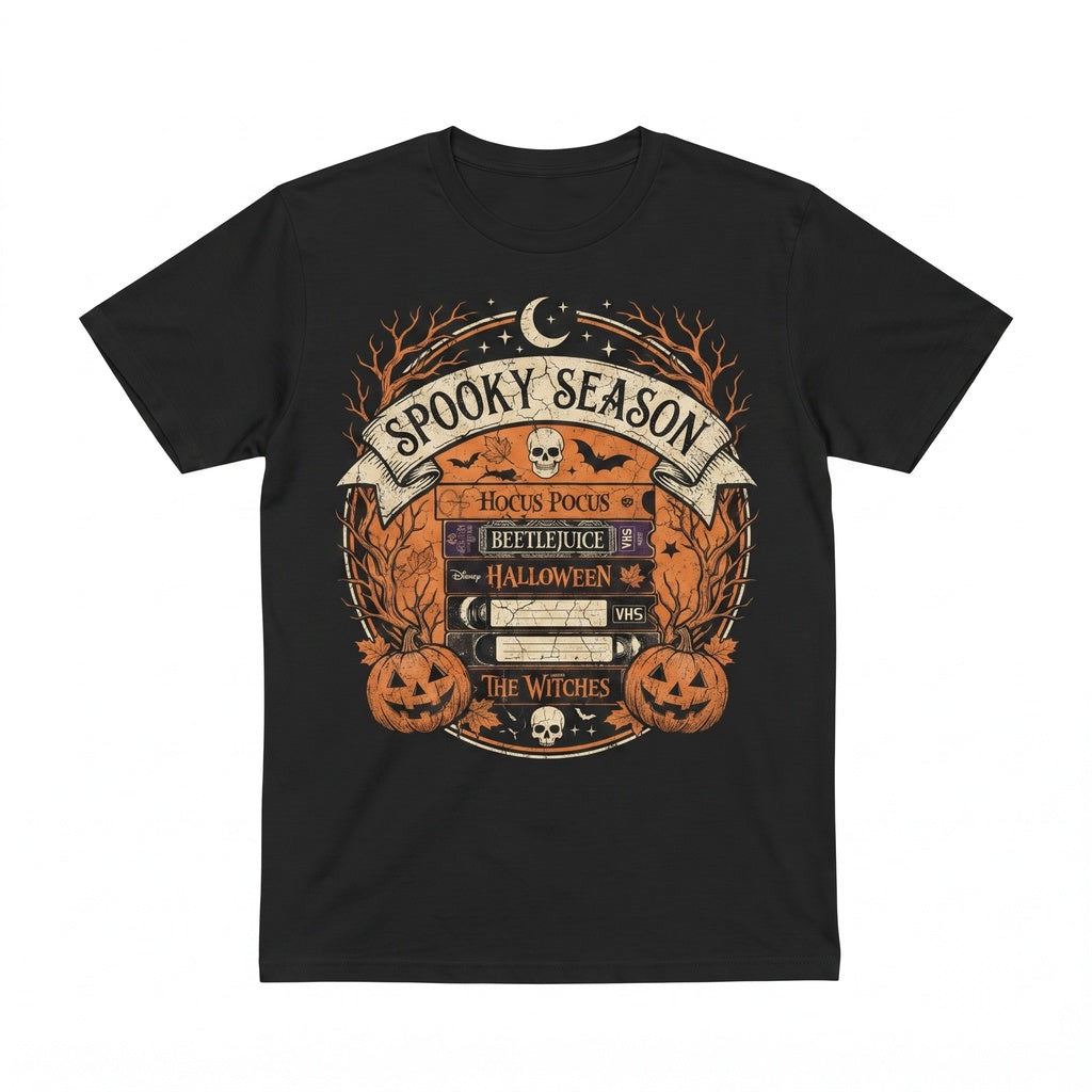 Vintage Halloween Movie Spooky Season Retro Hocus Pocus Inspired Graphic Gift Unisex TShirt