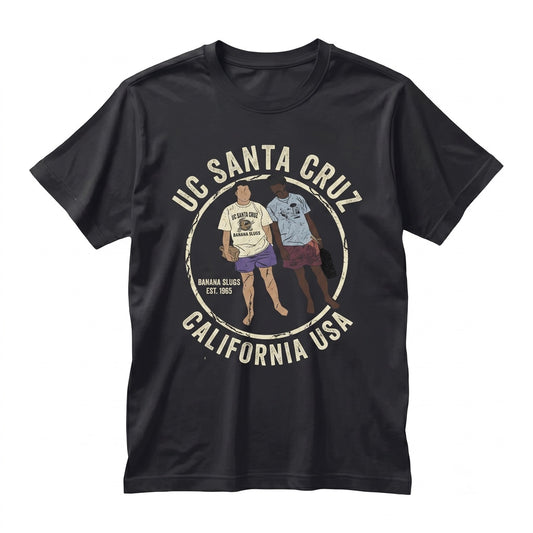 A Couple of Dorks Vincent and Jules Banana Slugs Cult Movie Graphic Unisex TShirt