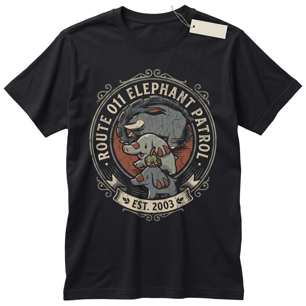 Donphan Phanpy Anime Cute Elephant Vintage Wash Sleeveless Tank Top Retro Gamer Gift Unisex TShirt