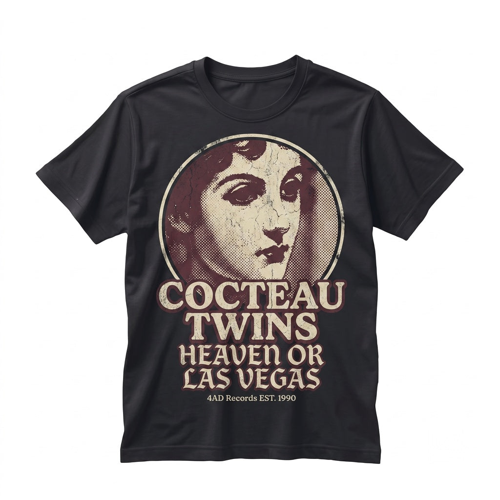 Cocteau Twins Dream Pop 80s Shoegaze Band Vintage Inspired Graphic Unisex TShirt