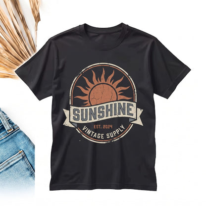 Sunshine Colorful Pastel Beach Ready Summer Vacation Graphic Unisex TShirt