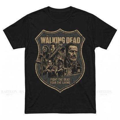 Zombie Apocalypse Survivors Graphic Daryl Dixon Rick Grimes Michonne Negan Bat Carol Merch Unisex TShirt
