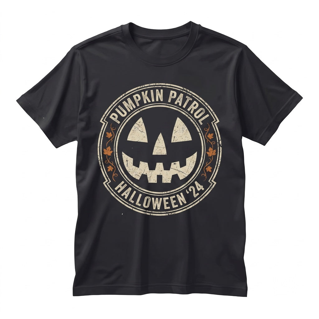 Jack-O-Lantern Pumpkin Face Hooded Sweatshirt, Spooky Halloween Witch Costume Trick Or Treat Graphic Unisex TShirt