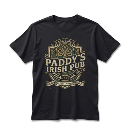 Paddys Irish Pub Philly Tavern Philadelphia Bar Vintage Graphic Unisex TShirt