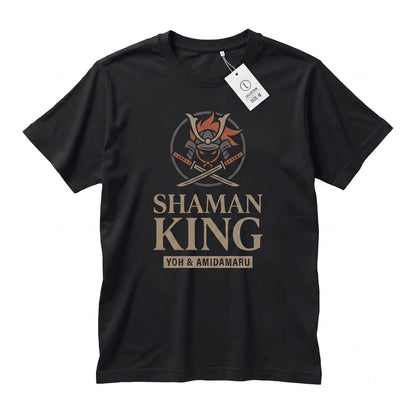 Yoh Asakura Len Tao Shaman Japanese Anime Manga Graphic Vintage Cotton Apparel Unisex TShirt