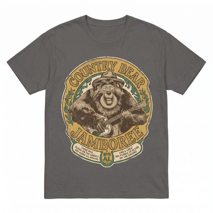 Vintage Big Al Country Bear Musical Live From Grizzly Hall Retro Theme Park Family Vacation Graphic Unisex TShirt