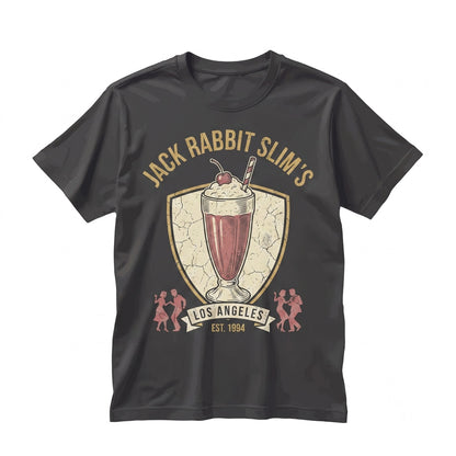 Jack Rabbit Slims Retro 1950s Diner Cult Classic Movie Graphic Unisex TShirt