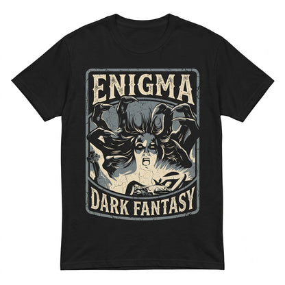 Aenigma 1987 Cult Italian Horror Movie Graphic Print Cotton Crewneck Unisex TShirt