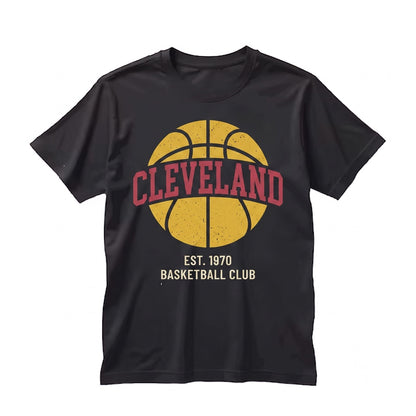 Vintage Cleveland Basketball Retro Game Day Sports Graphic Apparel Unisex TShirt