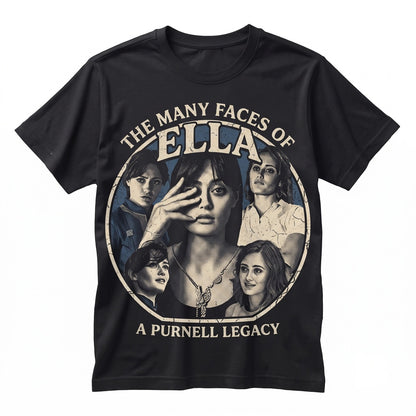 Ella Purnell Vintage Retro Graphic Fan Gift for Men Women Unisex TShirt