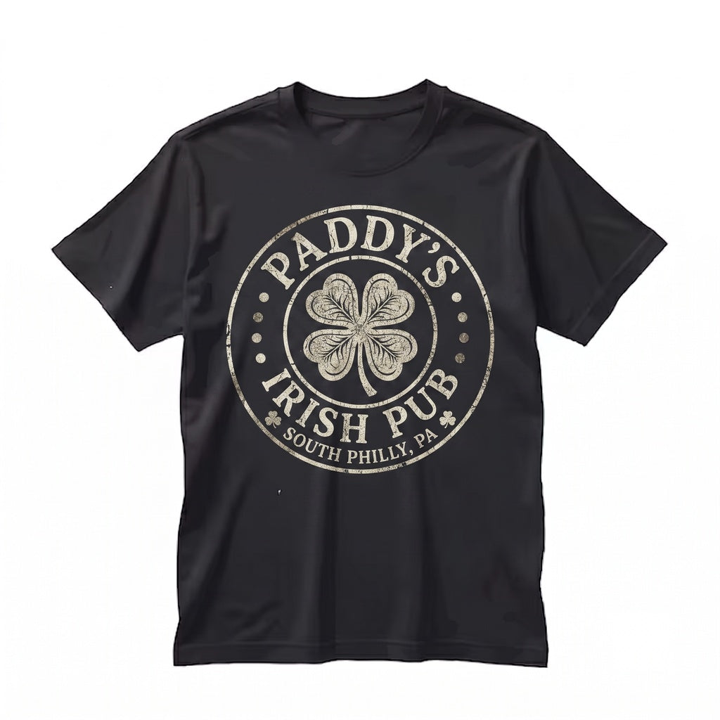 Paddys Irish Pub Philadelphia Retro Bar Vintage Graphic Unisex TShirt