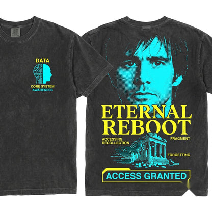Eternal Sunshine Spotless Mind Joel Clementine Movie Graphic Unisex Wash T-Shirt
