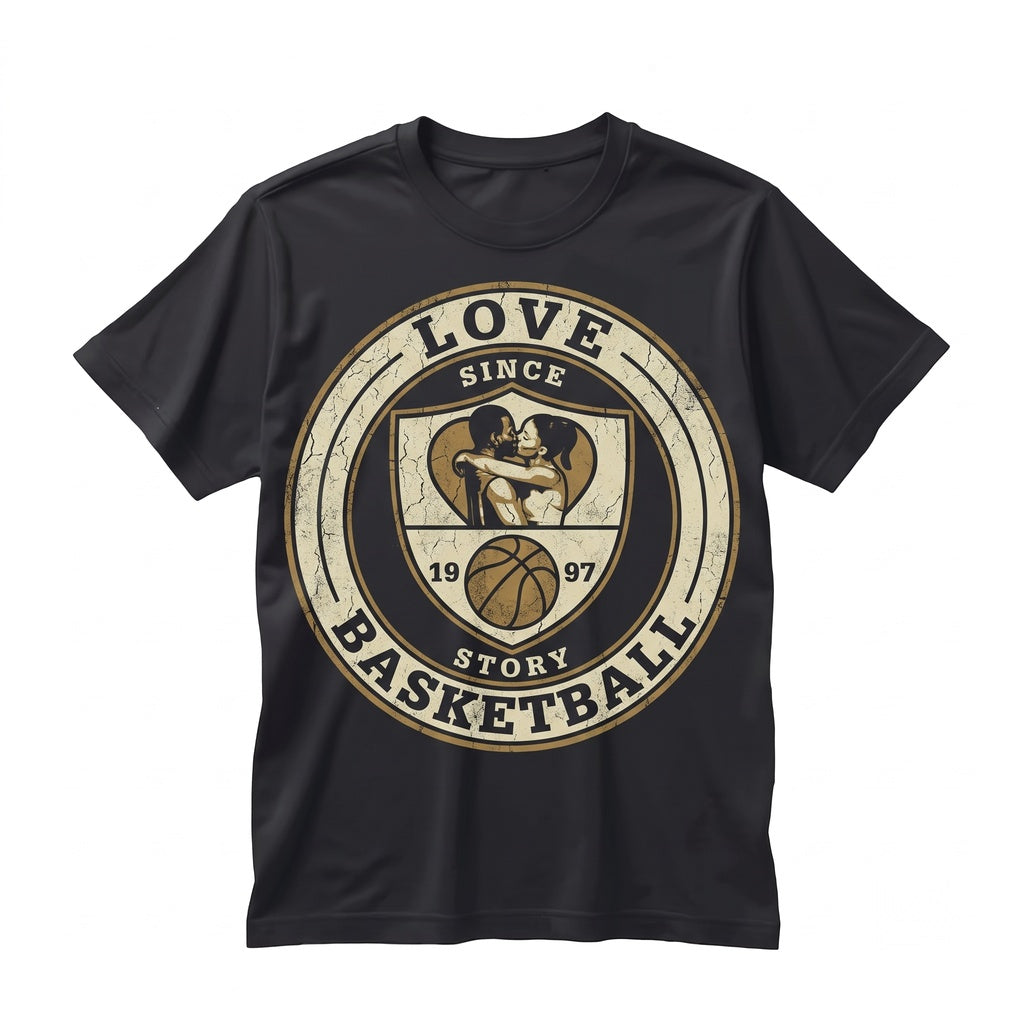 Love And Basketball Movie Vintage Sports Film Apparel Graphic Romantic Athlete Gift Unisex TShirt