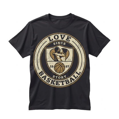 Love And Basketball Movie Vintage Sports Film Apparel Graphic Romantic Athlete Gift Unisex TShirt