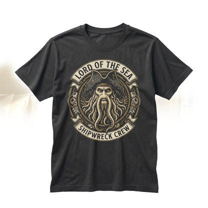 Vintage Davy Jones Nautical Captain Ghost Ride Attraction Apparel Unisex TShirt