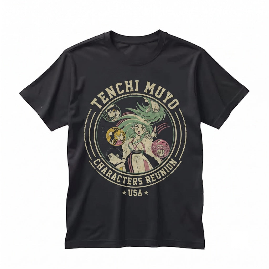 Japanese Flame Graphic Streetwear 100% Cotton Short Sleeve Casual Unisex TShirt