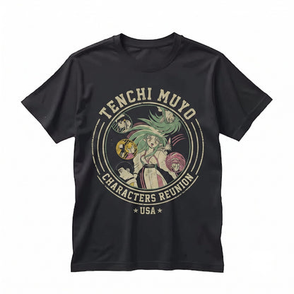 Japanese Flame Graphic Streetwear 100% Cotton Short Sleeve Casual Unisex TShirt