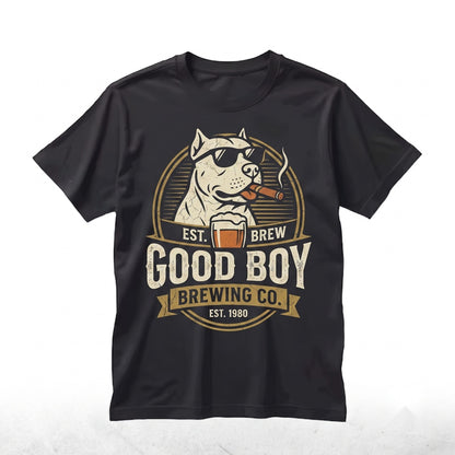 Pitbull Drinking Beer Sarcastic Dog Meme Lovers Gift for Pet Mom Dad Graphic Unisex TShirt