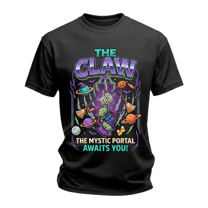 Cute Spooky Halloween Alien Mystic Portal Claw Toddler Unisex TShirt