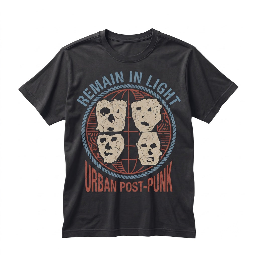 Remain In Light Retro 1980s New Wave Music Album Graphic Unisex TShirt