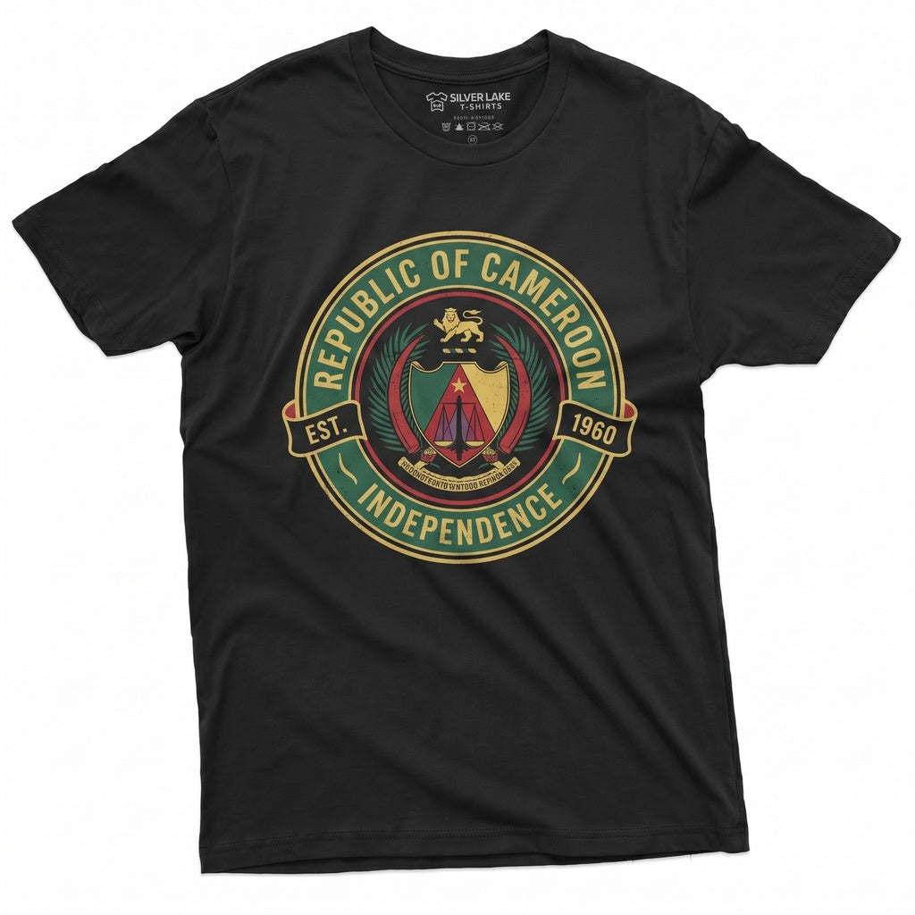 Cameroon National Flag Patriotic Cameroonian Gift Ideas Unisex TShirt