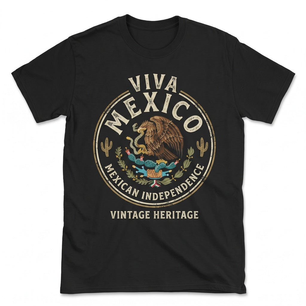 Mexican Independence Day Hispanic Heritage Month Patriotic Fiesta Viva Celebration Unisex TShirt