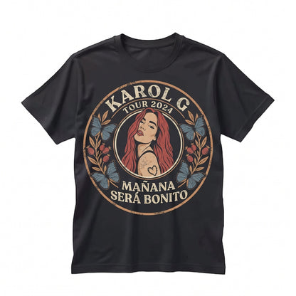 Karol G Colombian Singer Red Hair Top Bichota Reggaeton Lover Merch Team Apparel Unisex TShirt