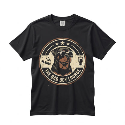Funny Rottweiler Drinking Beer Meme Dog Mom Dad Lovers Sarcastic Graphic Apparel Gift Unisex TShirt