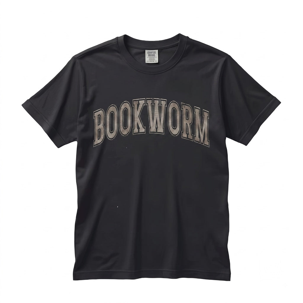 Bookworm Preppy Literary Reading Scholar Novel Aesthetic Crewneck Vintage Apparel Unisex TShirt