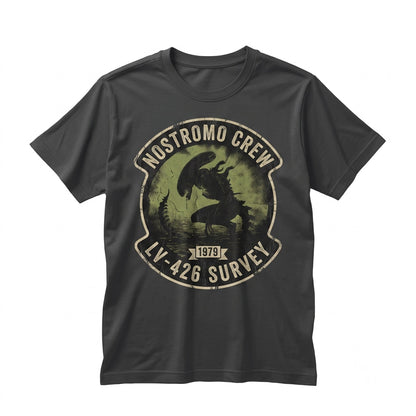 Vintage Sci-Fi Space Monster Retro Black Green Ceramic Coffee Mug Collectible Cup Unisex TShirt