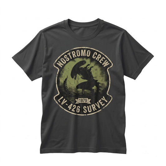 Vintage Sci-Fi Space Monster Retro Black Green Ceramic Coffee Mug Collectible Cup Unisex TShirt
