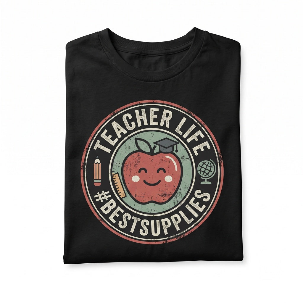 Love Teacher Life Appreciation Gift School Pre-K Elementary Day Unisex TShirt