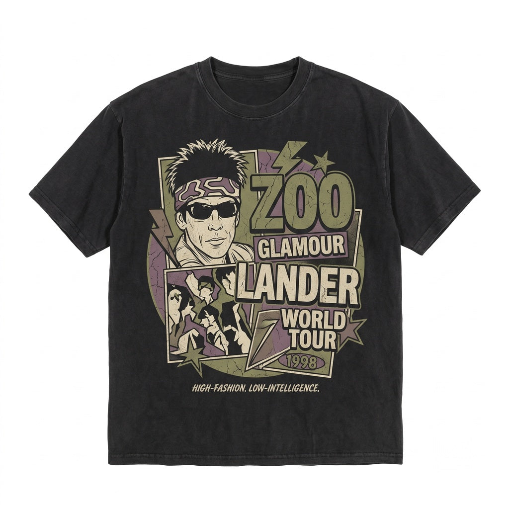 Blue Steel Model Male Fashion Comedy Film Pop Culture Graphic Softstyle Unisex TShirt