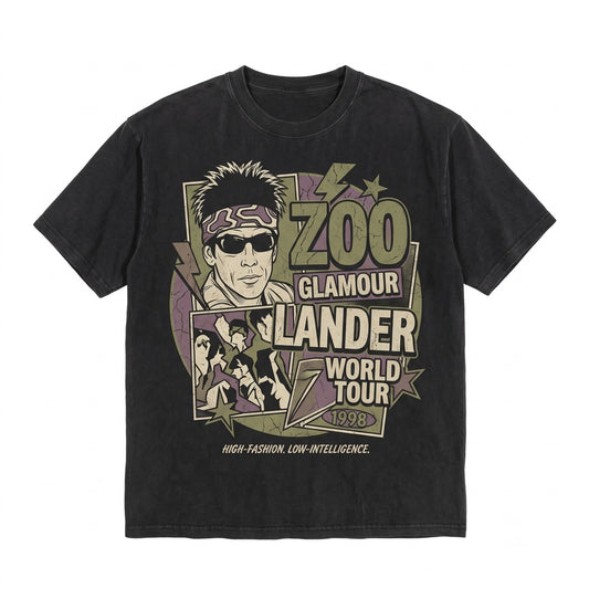 Blue Steel Model Male Fashion Comedy Film Pop Culture Graphic Softstyle Unisex TShirt