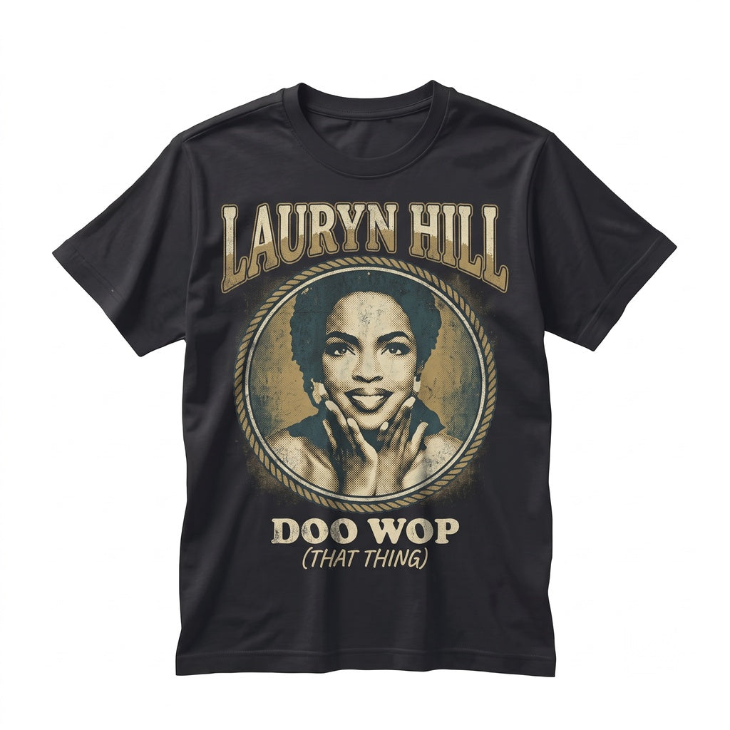 Ms Lauryn Hill 90s Hip Hop Bootleg Graphic Retro Music Unisex TShirt