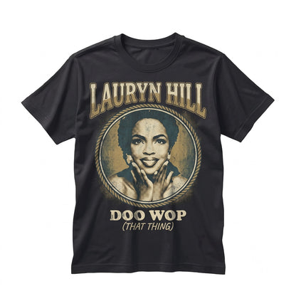 Ms Lauryn Hill 90s Hip Hop Bootleg Graphic Retro Music Unisex TShirt