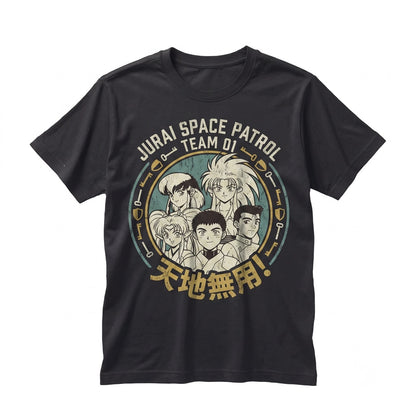 Japanese Flame Graphic Streetwear 100% Cotton Short Sleeve Casual Unisex TShirt