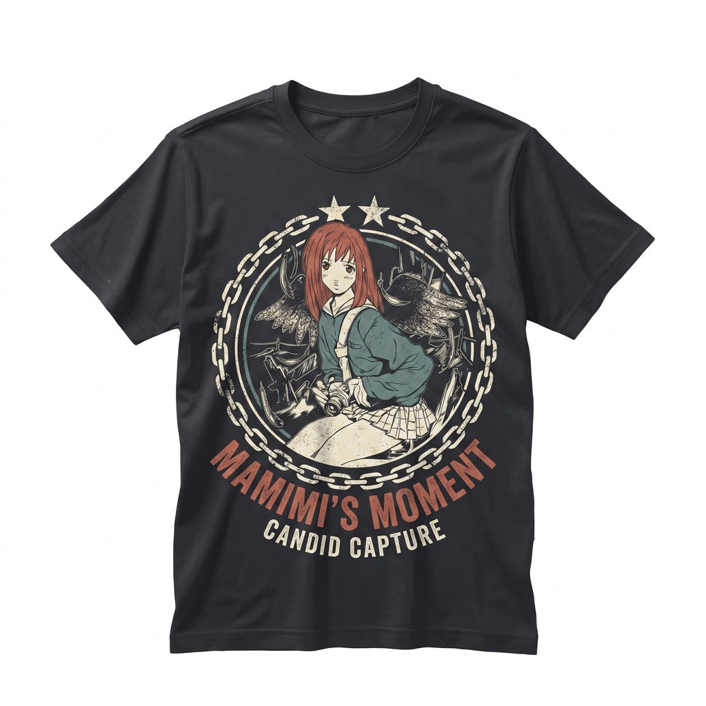 Haruko Haruhara Vintage Fooly Cooly Graphic Retro Anime Cotton Unisex TShirt