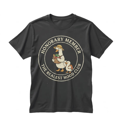 Motherhood Is The Realest Hood Funny Mom Mothers Day Mama Graphic Unisex TShirt