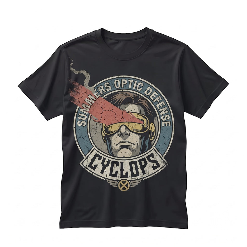 Vintage Cyclops Scott Summers 97 Mutant Graphic Comic Fan Gift Unisex TShirt