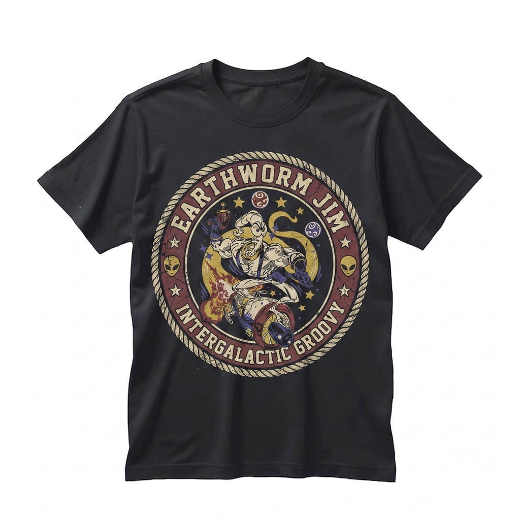 Vintage Superhero Retro Comic Book Distressed Cotton Crewneck Unisex TShirt