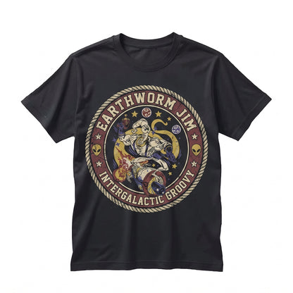 Vintage Superhero Retro Comic Book Distressed Cotton Crewneck Unisex TShirt