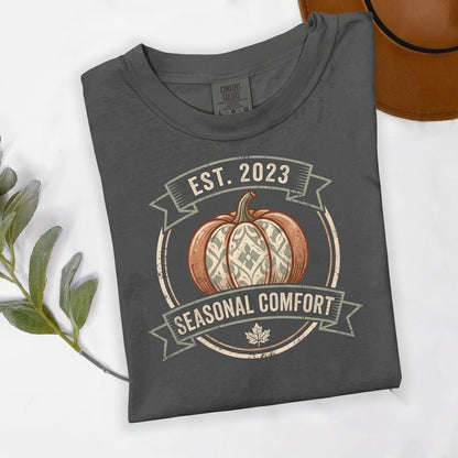 Pink Pumpkin Breast Cancer Awareness Thanksgiving Fall Season Fighter Support Team Gift Unisex TShirt