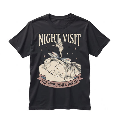 Dream Fairy Fantasy Art Lover Gift Graphic Aesthetic Enchanted Apparel Unisex TShirt