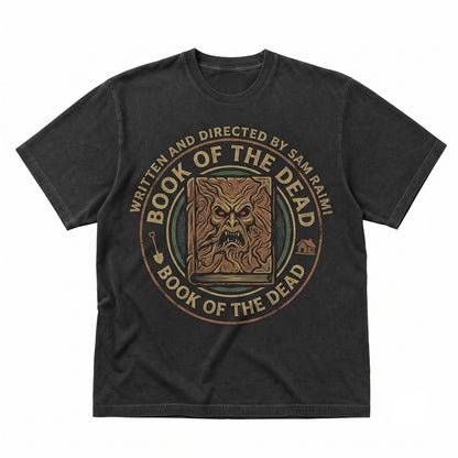 Vintage 80s Cult Classic Horror Movie Graphic Deadite Cabin Unisex TShirt