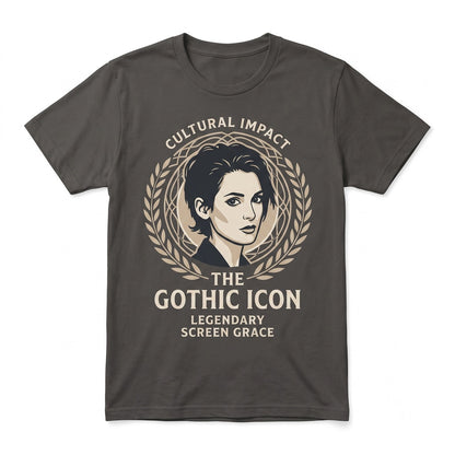 Vintage 90s Cult Movie Actress Retro Graphic Heavyweight Cotton Unisex TShirt